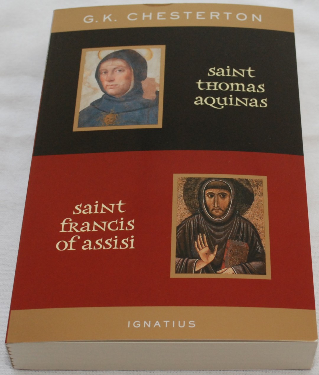 Saint Thomas Aquinas/Saint Francis of Assisi by G.K