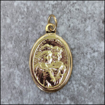 Medals - Scapular-Gold Plate over Sterling - Image 2