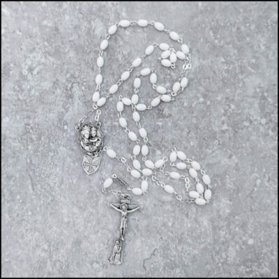 White Dominican Rosary