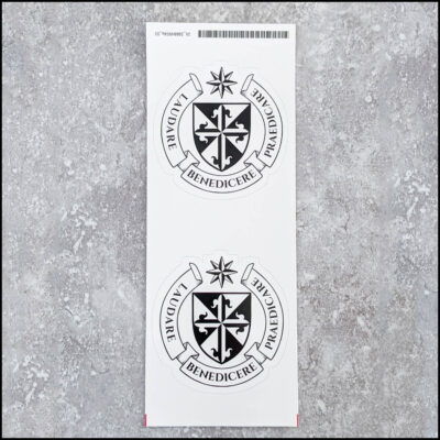 Small Stickers: Dominican Motto