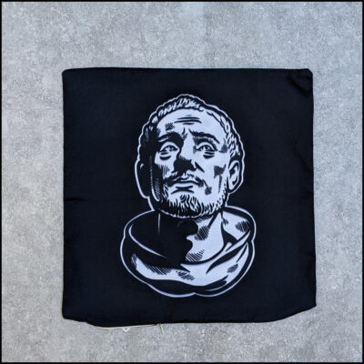 Pillow: St. Dominic Image - 16"x16" 100% polyester cover w/ polyester fill