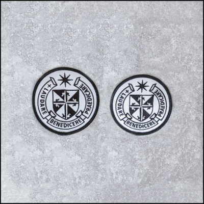 Patches: Embroidered Dominican Motto