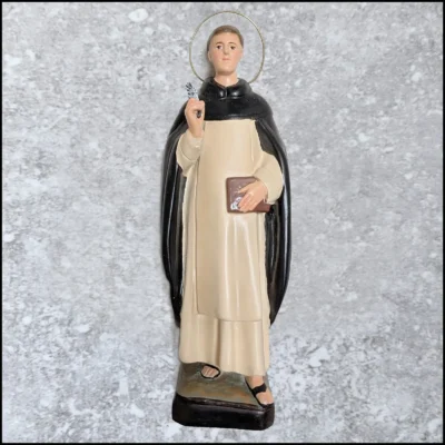 St. Thomas Aquinas (hand-crafted from Peru) 12” tall